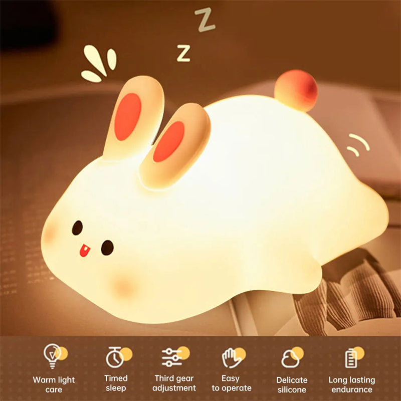 Big Face Rabbit Night Light