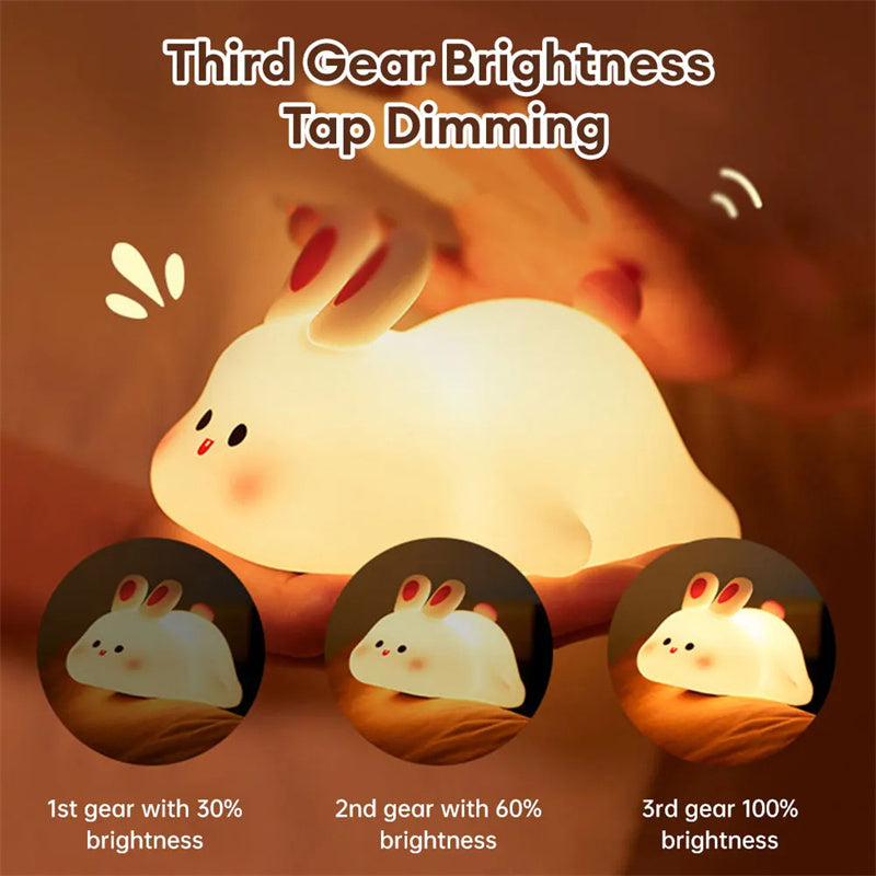 Big Face Rabbit Night Light